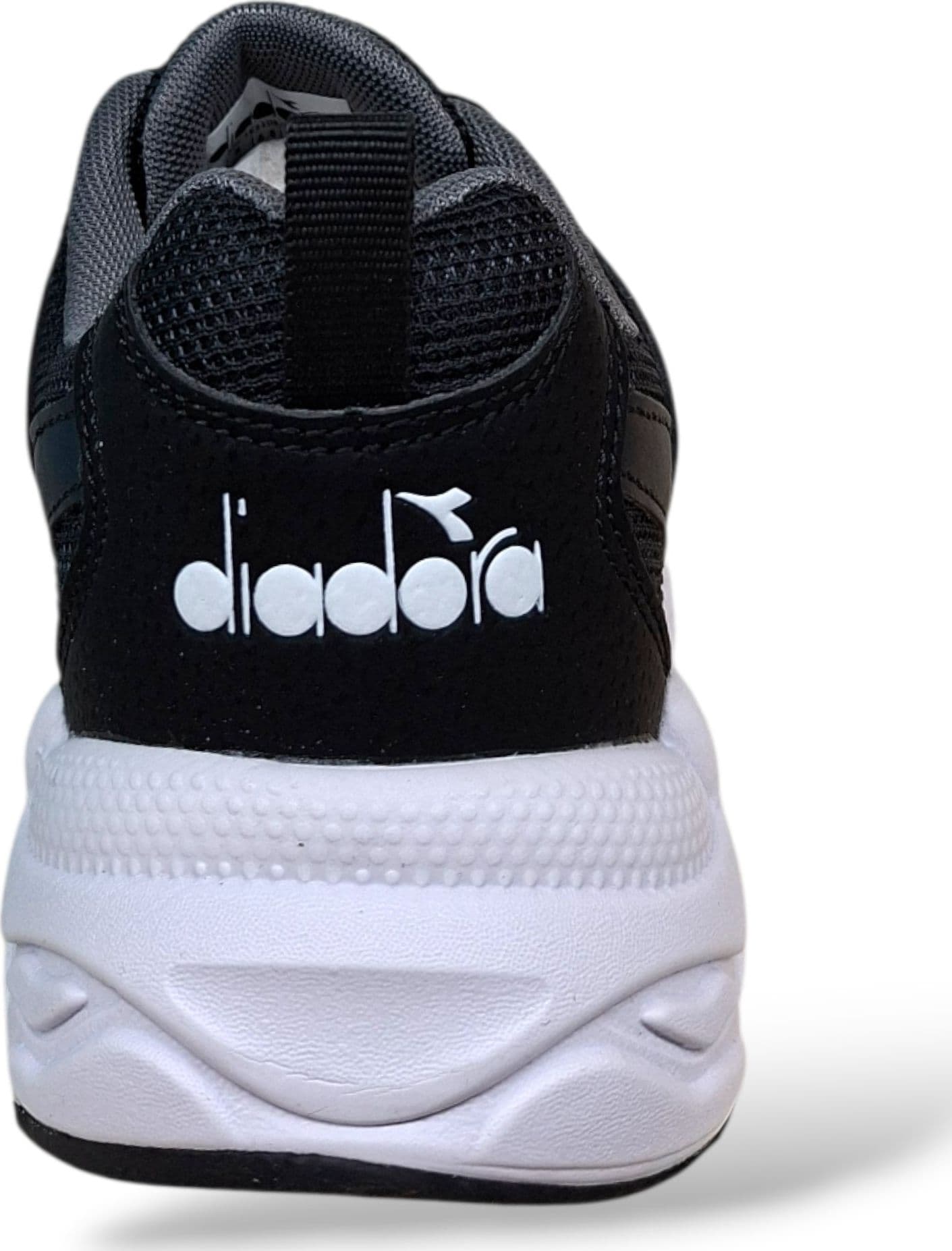 Diadora Alley Sneakers Bambini e Ragazzi Nero Bianco – Lacci | Scarpe Sportive Unisex Taglie Grandi 36-39 - 3