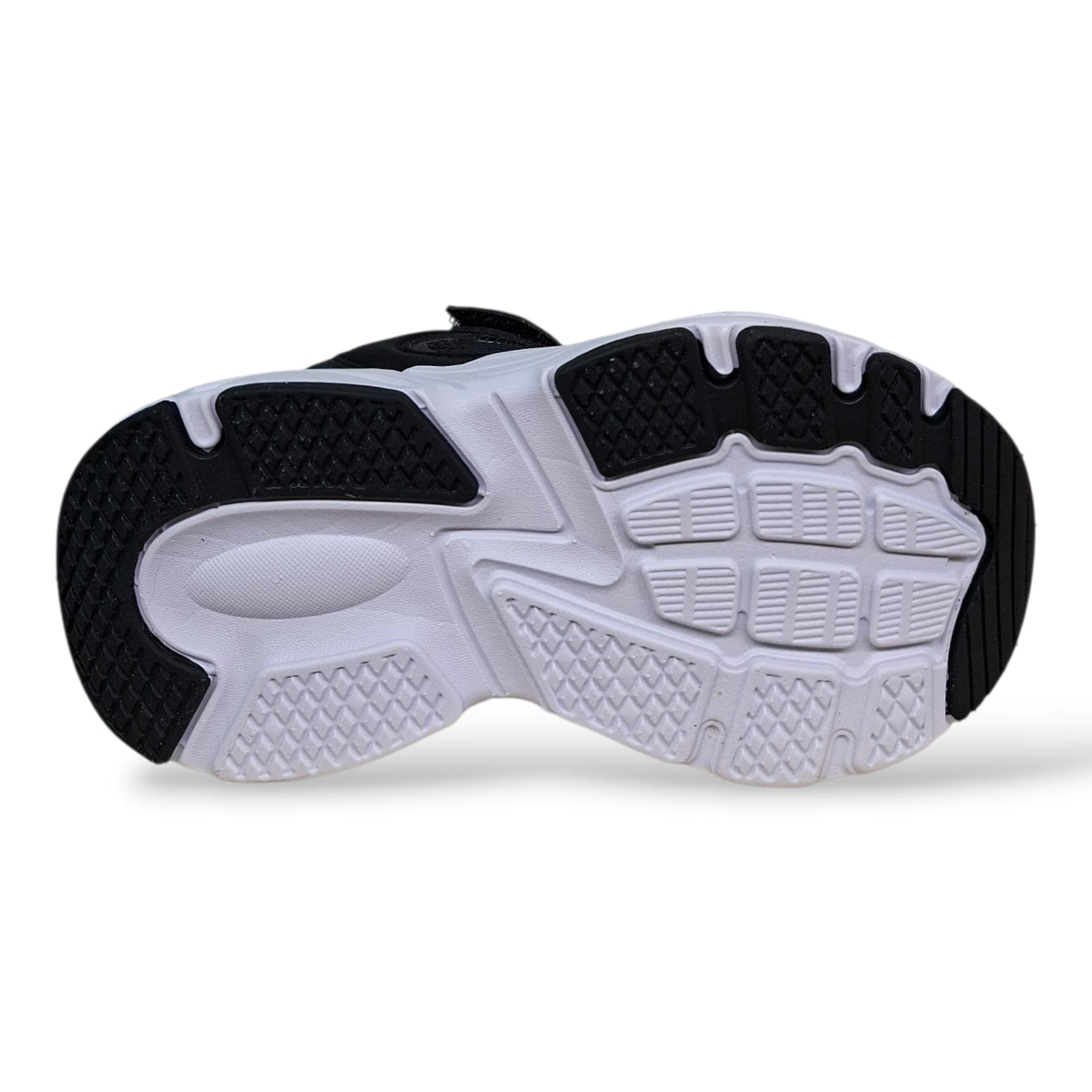 Diadora Alley Sneakers Bambini e Ragazzi Nero Bianco – Lacci Elastici e Velcro | Scarpe Sportive Unisex 28-35 - 5