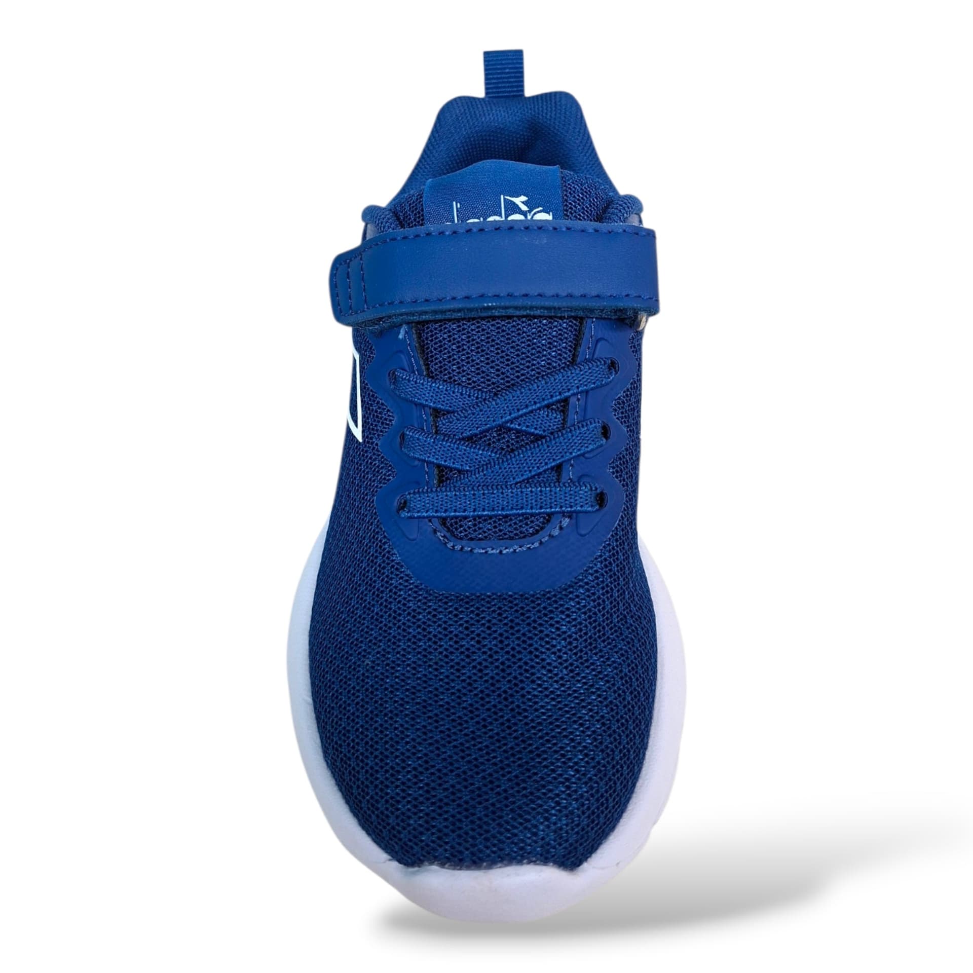 Diadora Evo Run Sneakers Bambini e Ragazzi Blue Bianco – Lacci Elastici e Velcro | Scarpe Sportive Unisex 28-35 - 4