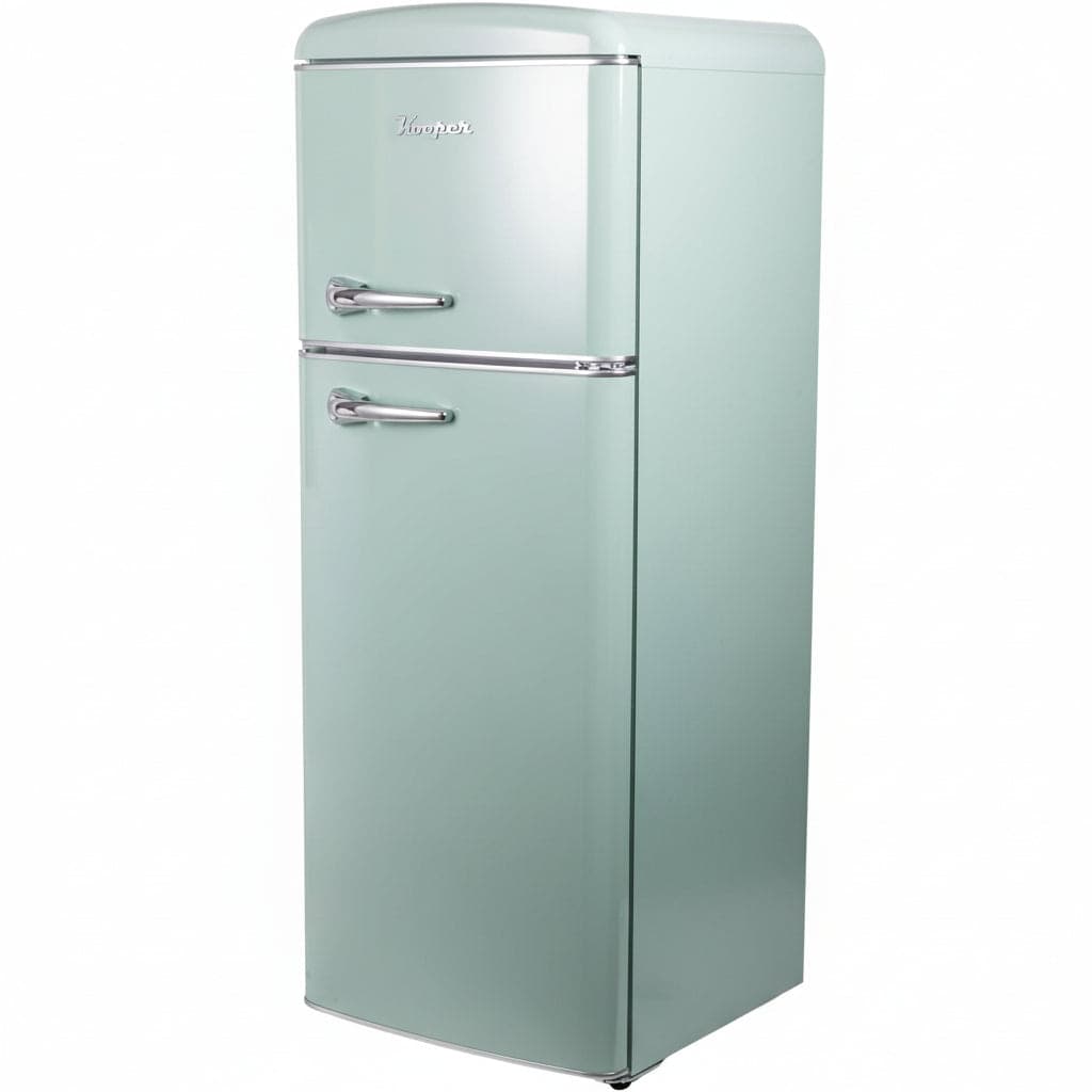 Kooper Frigorifero Doppia Porta Retro' Vintage Acquamarina - 3