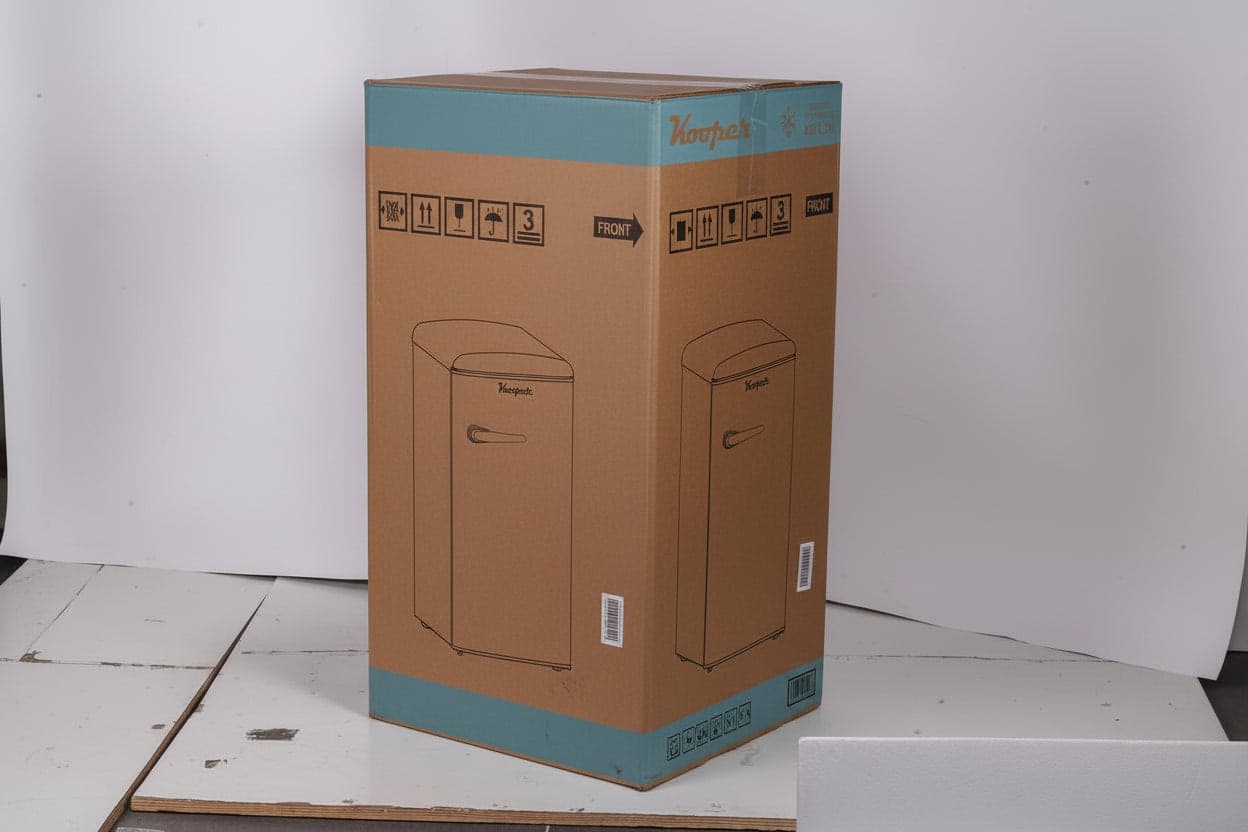 Kooper Frigorifero Mono Porta Retro' Vintage Acquamarina - 5