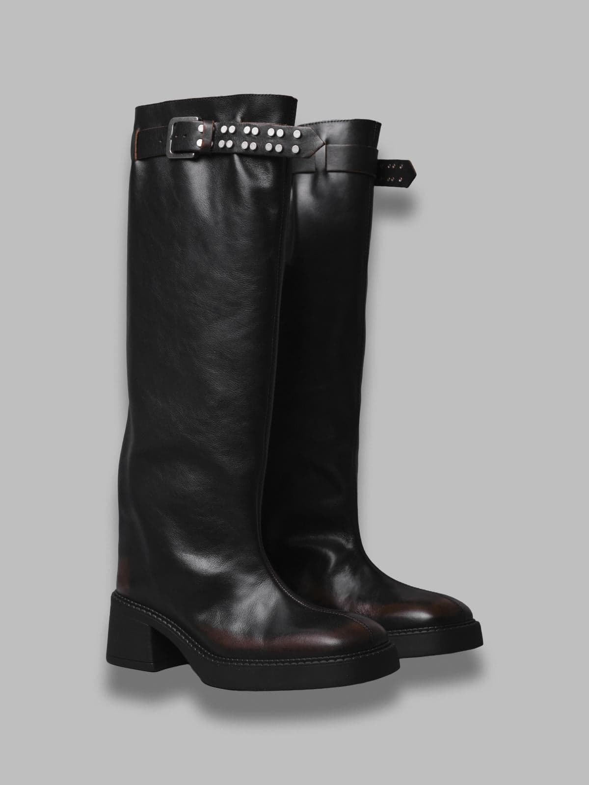 MIISTA kristel brown tall boots - 2