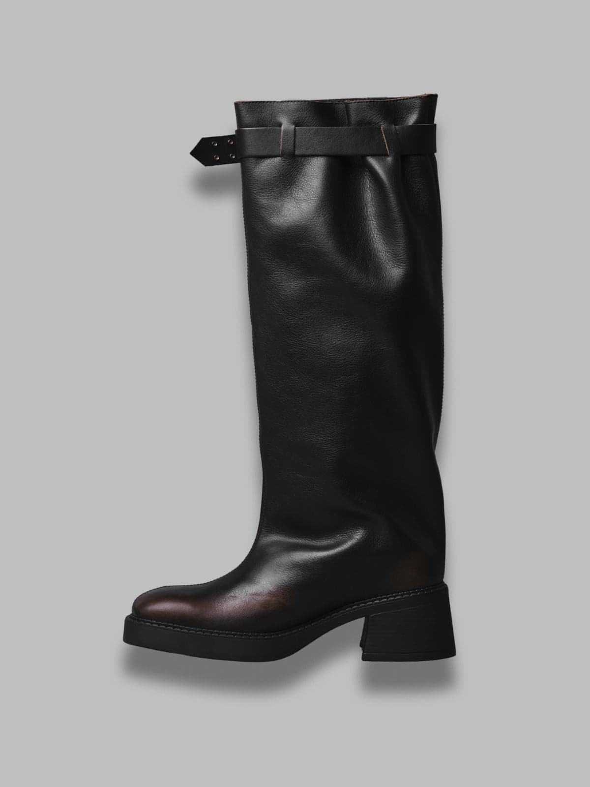 MIISTA kristel brown tall boots - 3