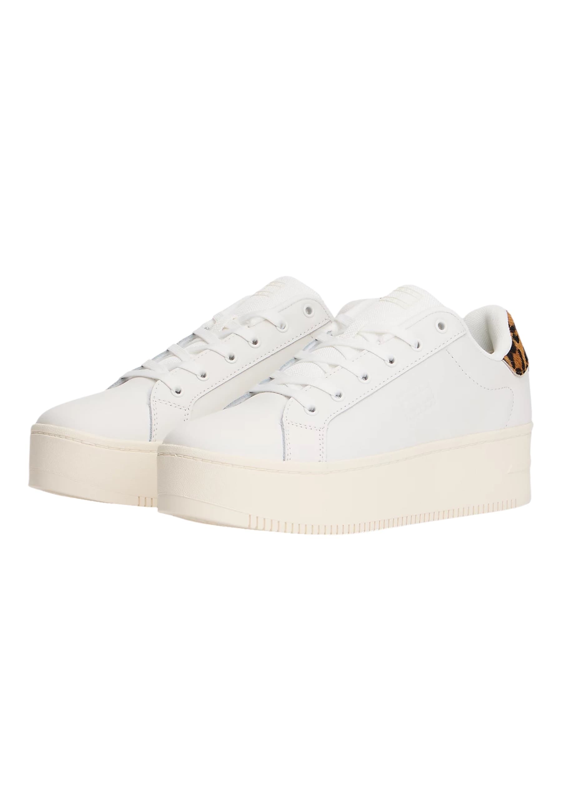 TOMMY HILFIGER JEANS Sneakers con suola alta e stampa leopardata Donna Tommy Hilfiger Jeans - 2