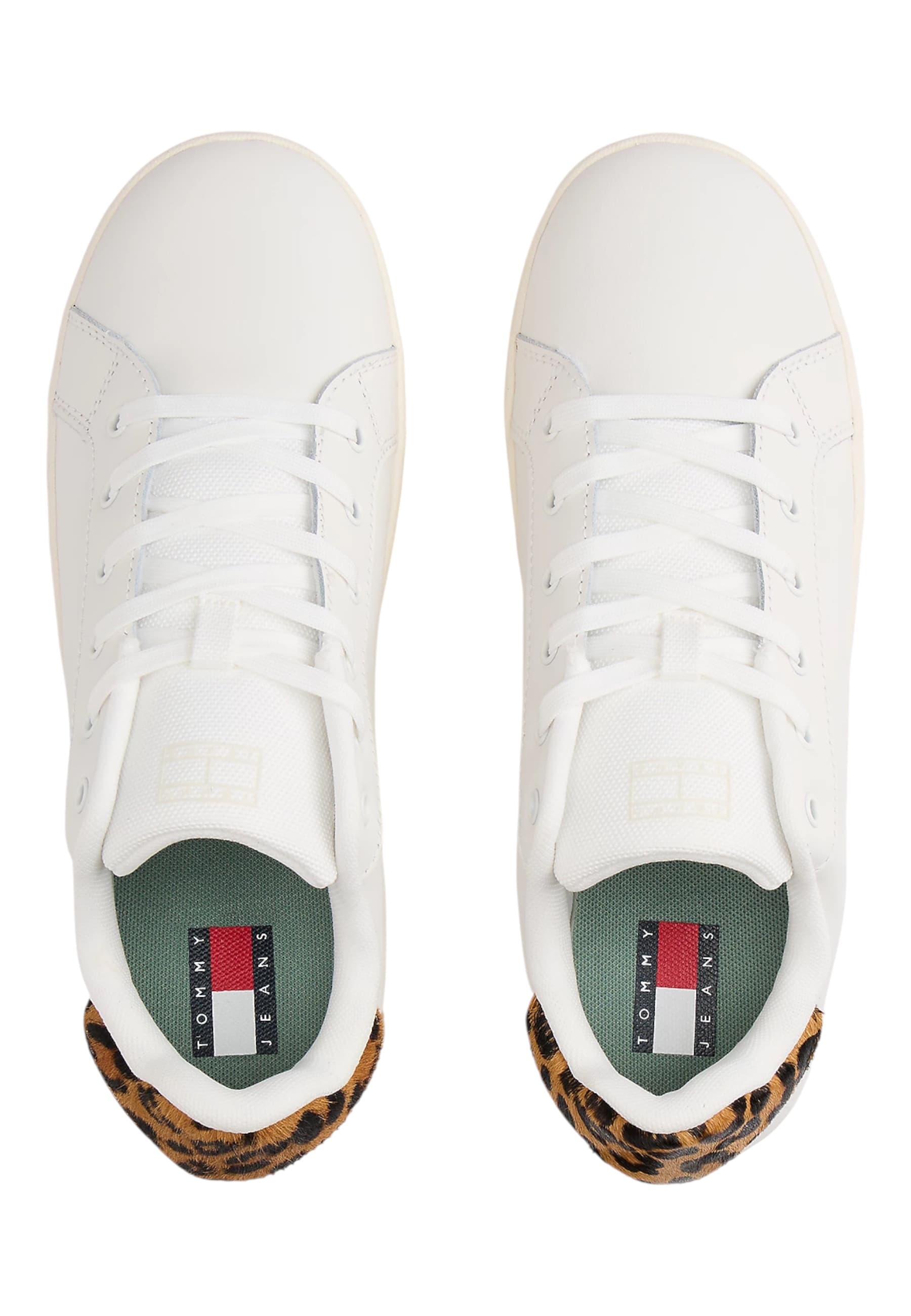 TOMMY HILFIGER JEANS Sneakers con suola alta e stampa leopardata Donna Tommy Hilfiger Jeans - 3