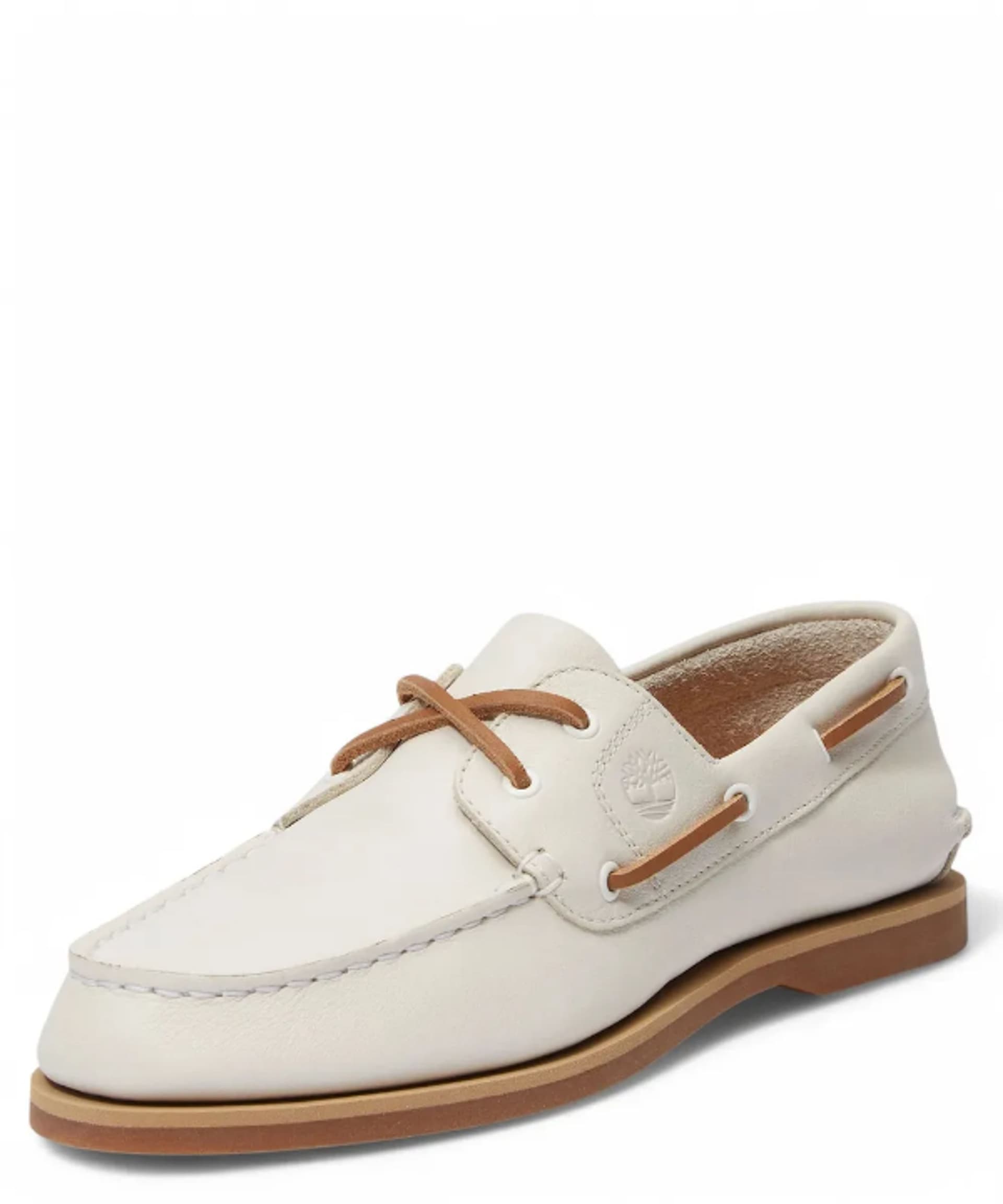 TIMBERLAND Scarpe Donna Timberland Classic Boat Shoe Medium Beige Nubuck - 12