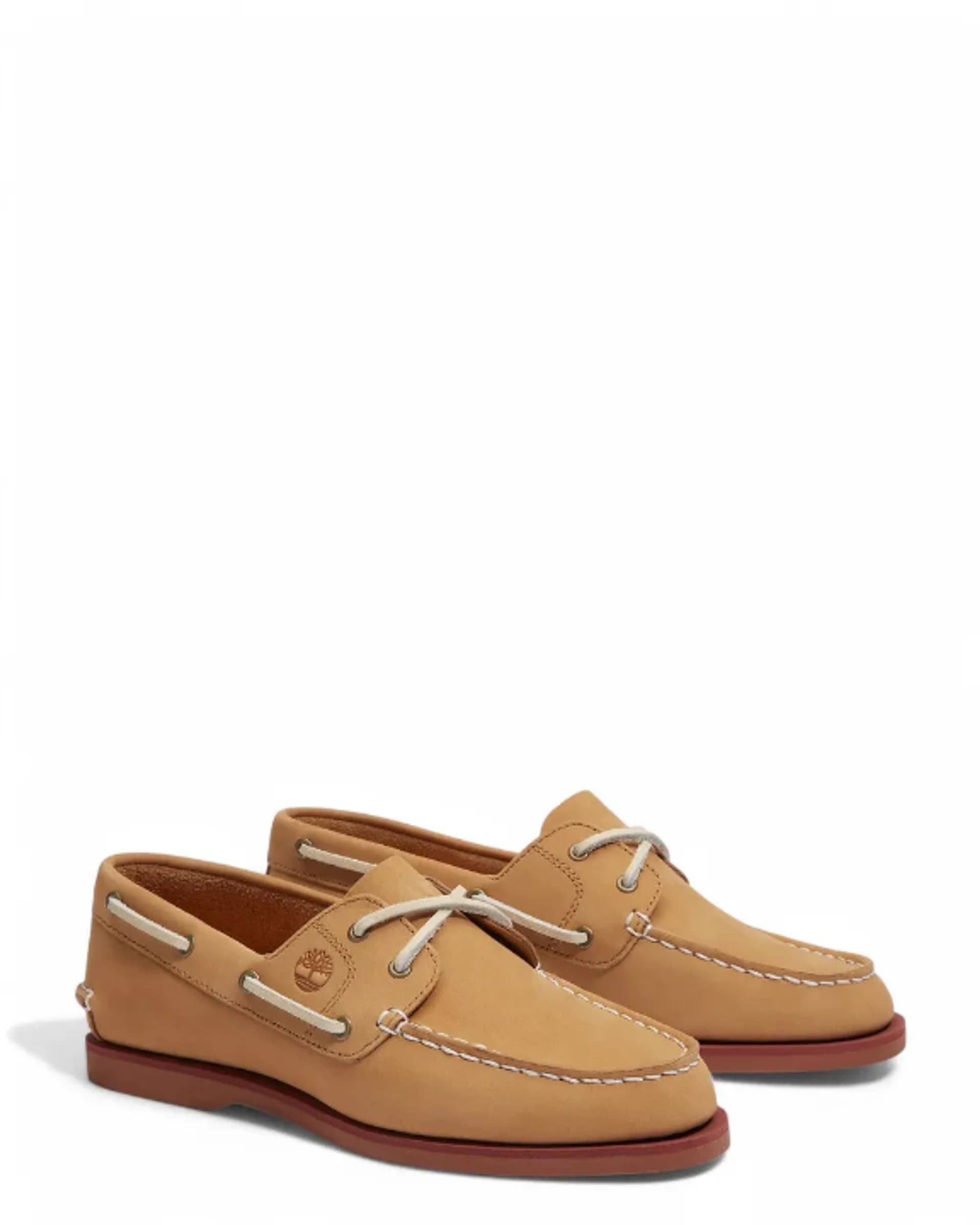 TIMBERLAND Scarpe Donna Timberland Classic Boat Shoe Medium Beige Nubuck - 16