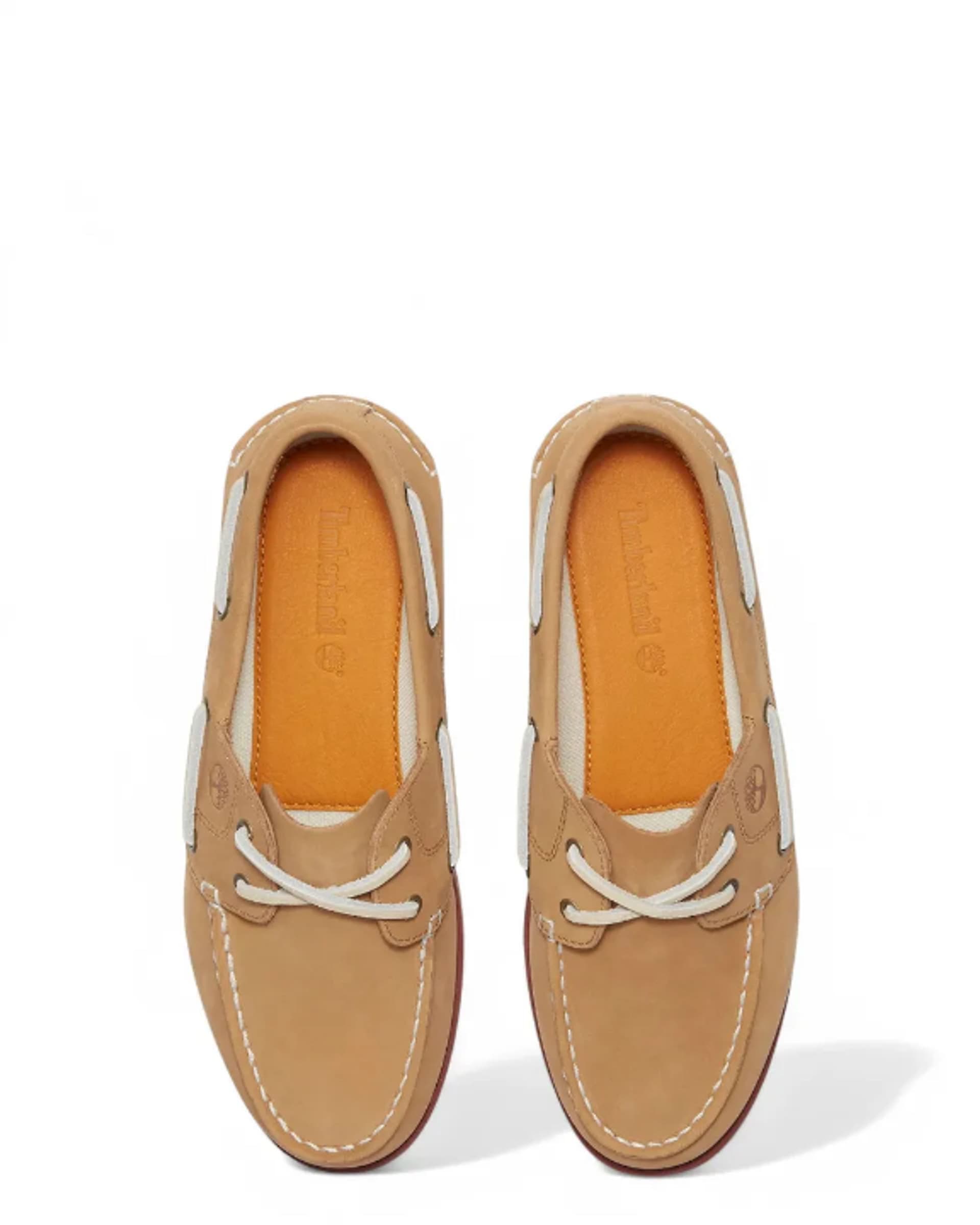 TIMBERLAND Scarpe Donna Timberland Classic Boat Shoe Medium Beige Nubuck - 17