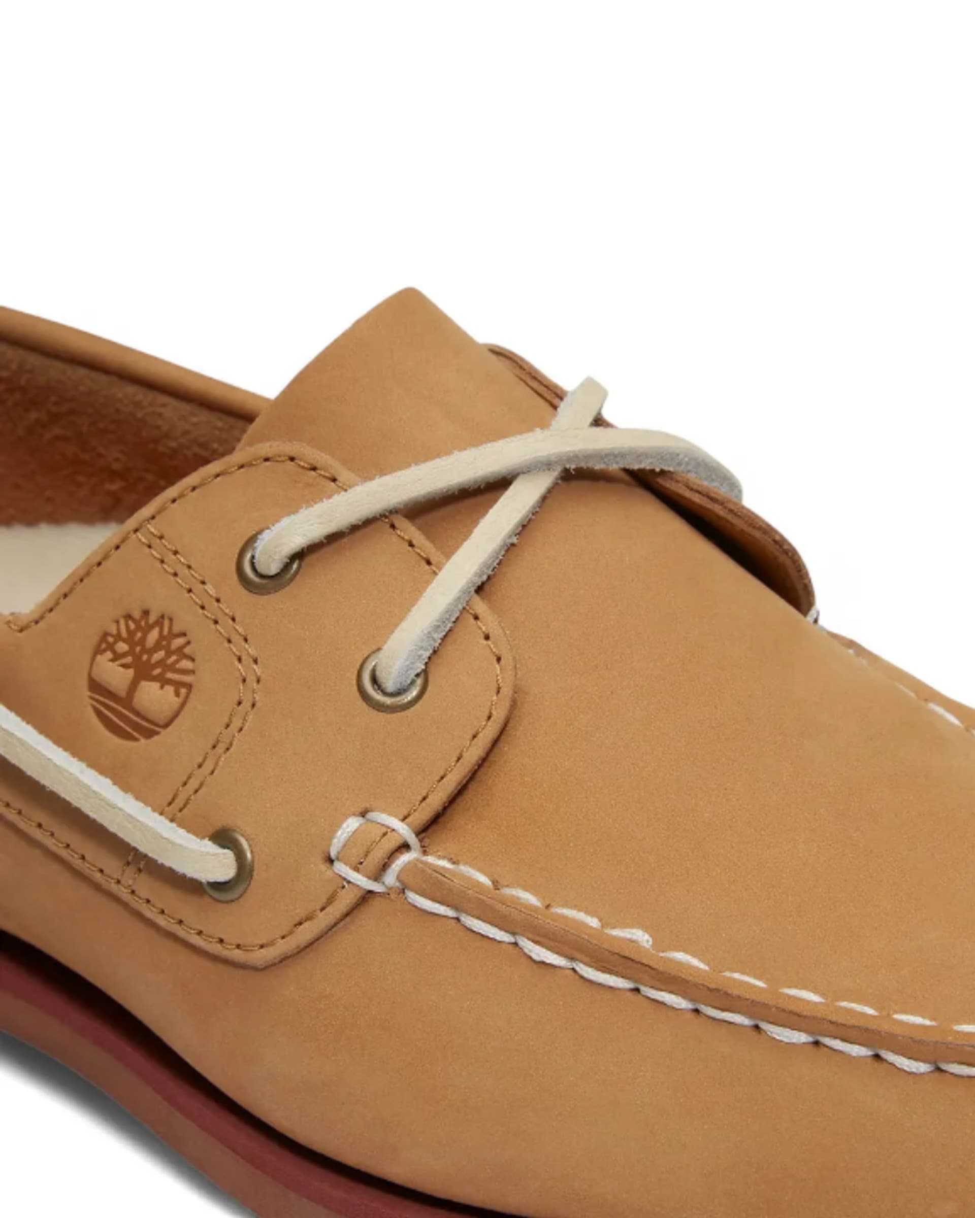 TIMBERLAND Scarpe Donna Timberland Classic Boat Shoe Medium Beige Nubuck - 26