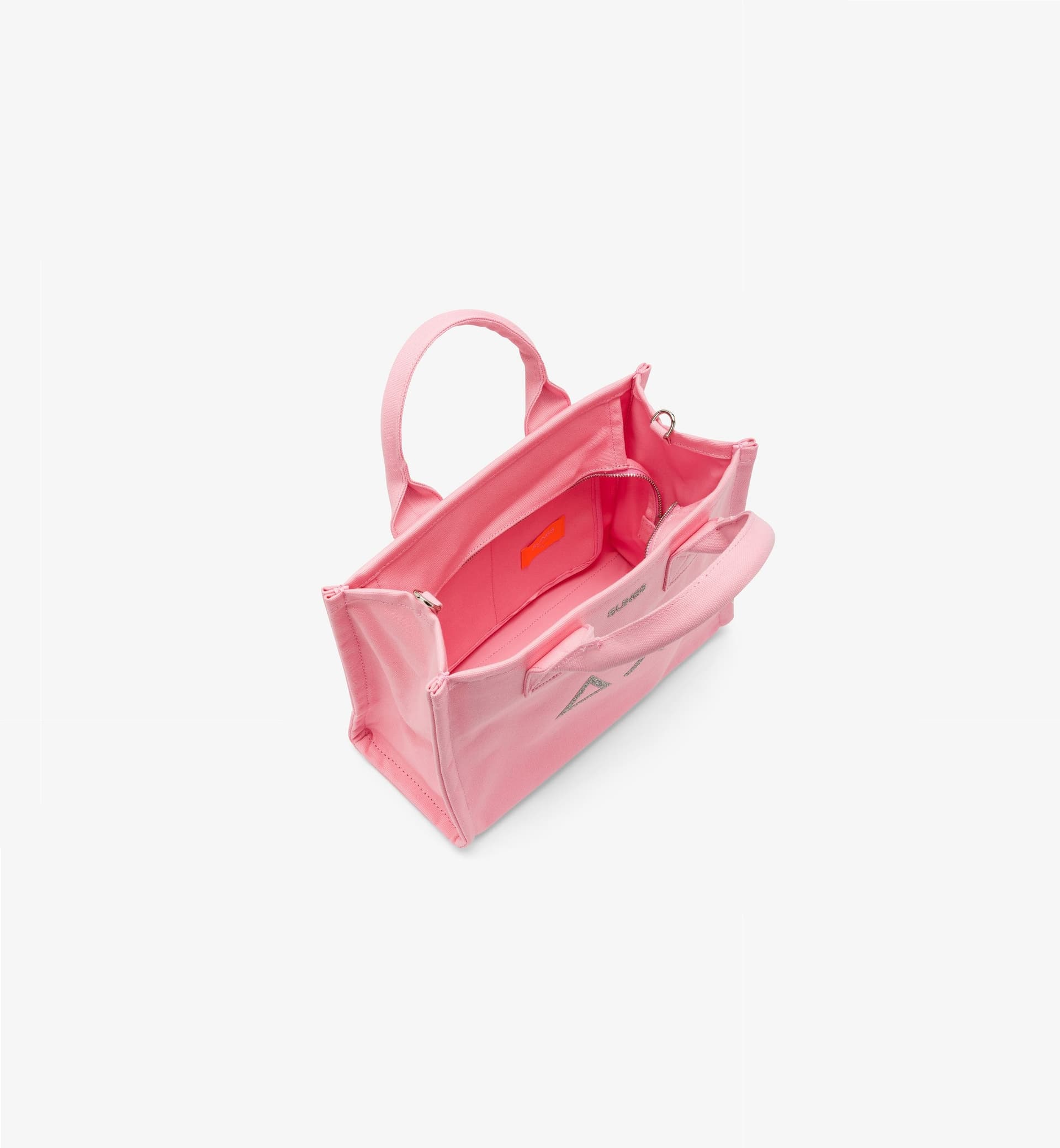 SUN68 Shopping bag Donna  Cali media in tela di cotone rosa - 3