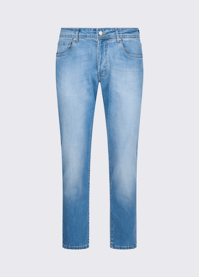 LIU JO jeans tapered fit uomo denim blue – OTHER