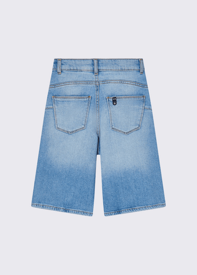 LIU JO KIDS bermuda bambina denim blu - 3