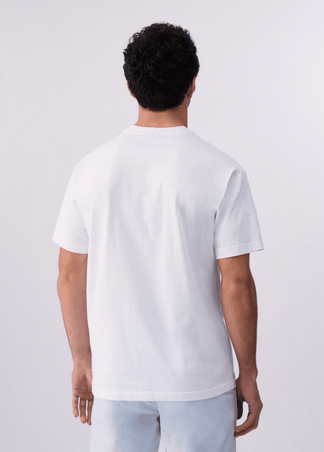LIU JO t-shirt con stampa uomo bianco - 3