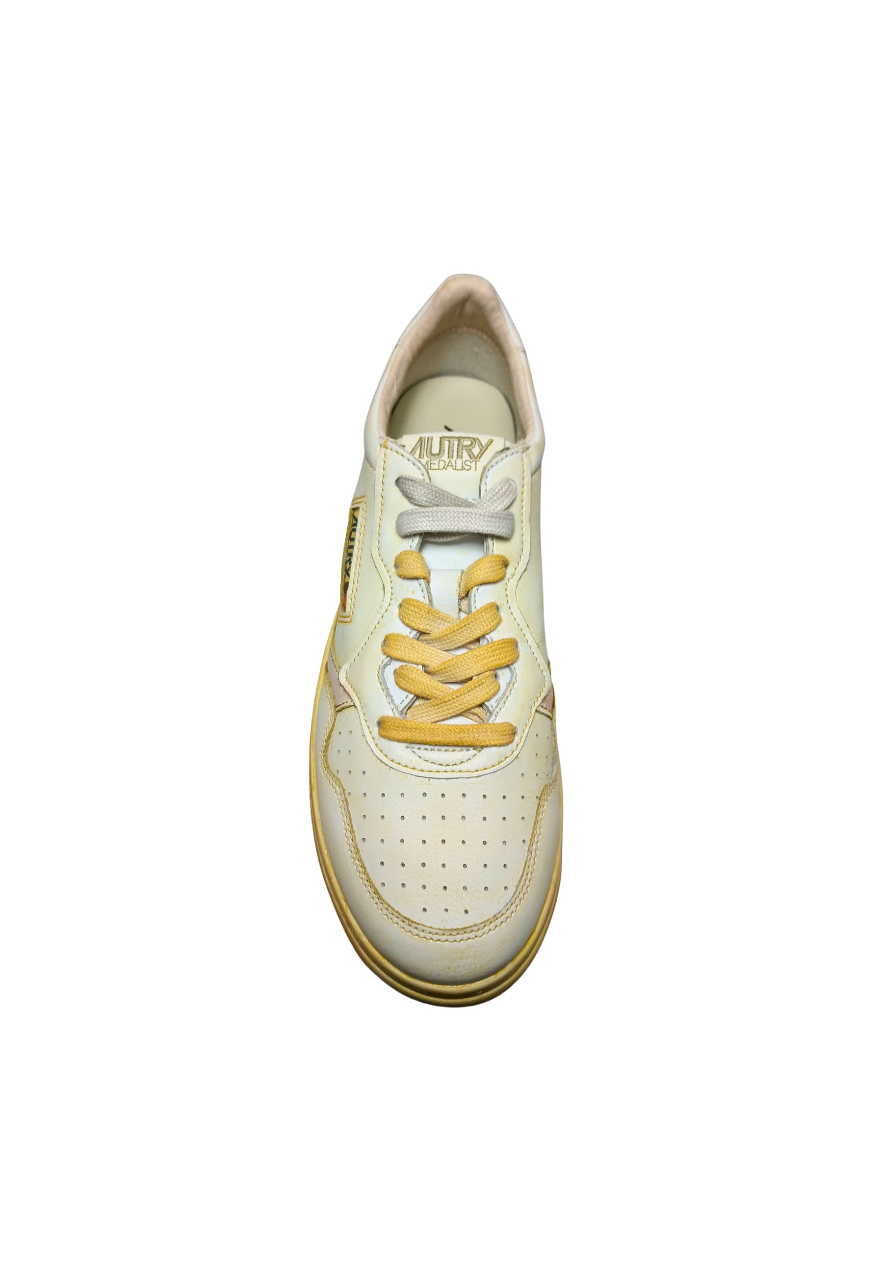 AUTRY AVLW_AB01  Donna Pelle Bianco Sporco - 3