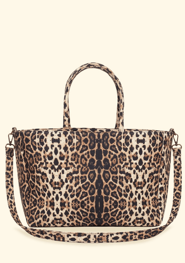 EFFEK borsa mare donna leopardato - 2