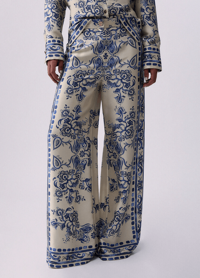 LIU JO pantalone donna con stampa foulard - 2