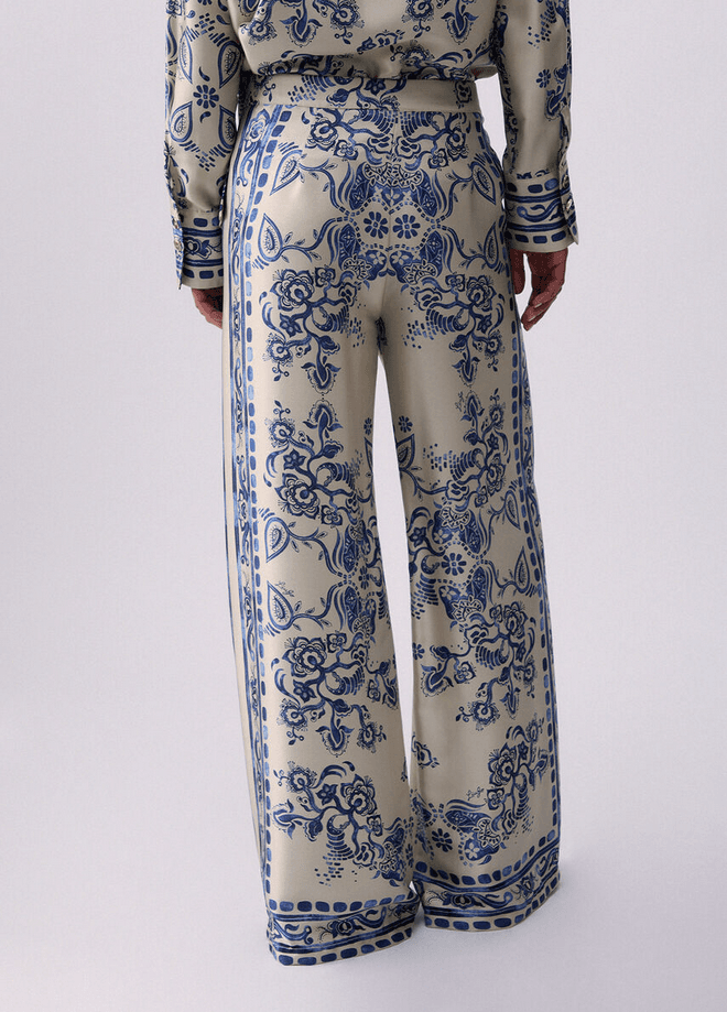 LIU JO pantalone donna con stampa foulard - 4