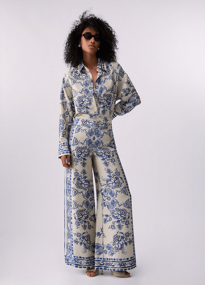 LIU JO pantalone donna con stampa foulard - 5