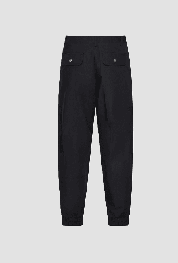 John  Richmond pantalone cargo uomo nero - 2