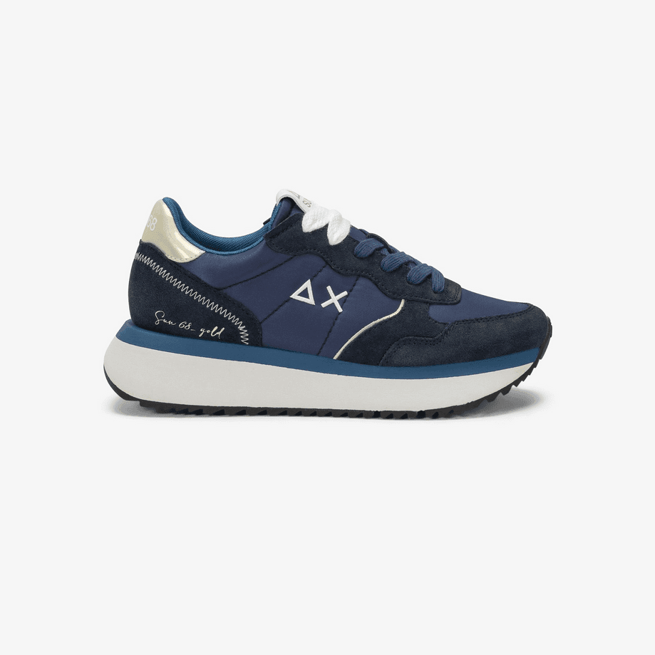 SUN68 scarpe big ally gold donna navy blue – OTHER