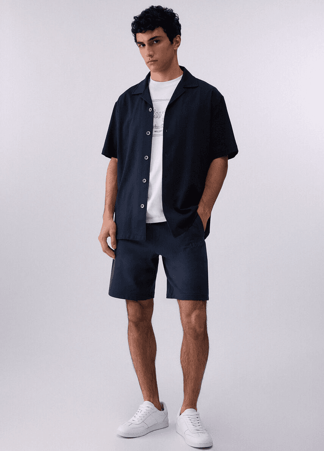 LIU JO t-shirt con logo ricamato uomo bianco - 4