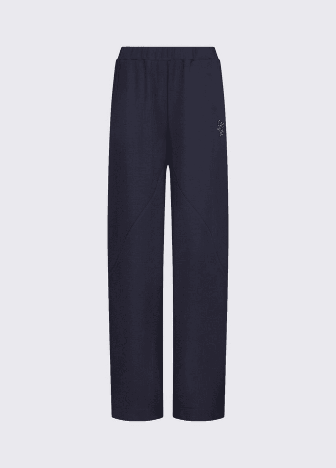 LIU JO pantalone in scuba donna blu notte - 5