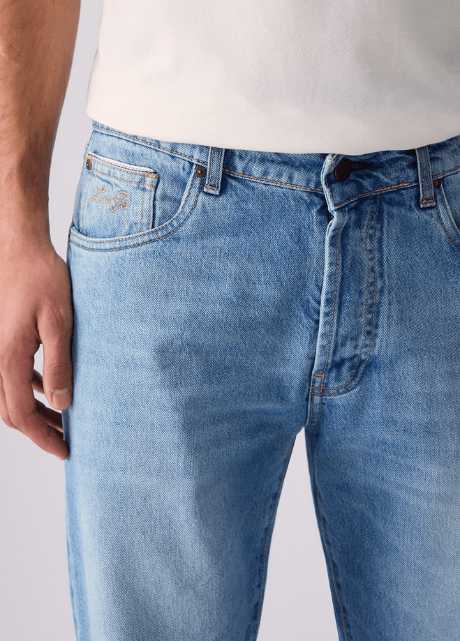 LIU JO jeans comfort fit uomo blue denim - 2