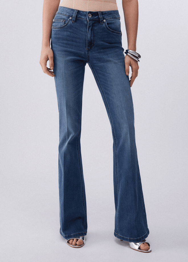 LIU JO jeans bootcut donna denim scuro - 2