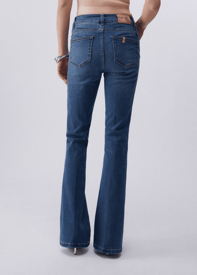 LIU JO jeans bootcut donna denim scuro - 3
