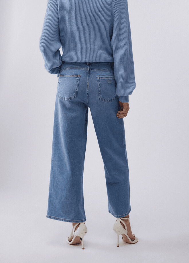 LIU JO jeans cropped donna denim light - 3