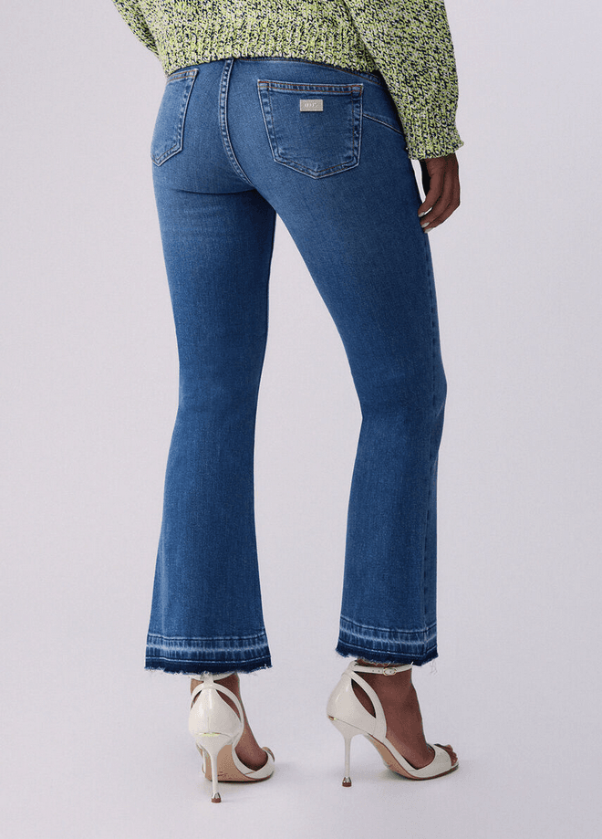 LIU JO jeans bootcut donna denim blu - 2
