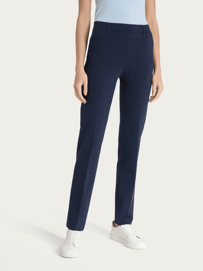 RAGNO pantalone dritto donna bleu