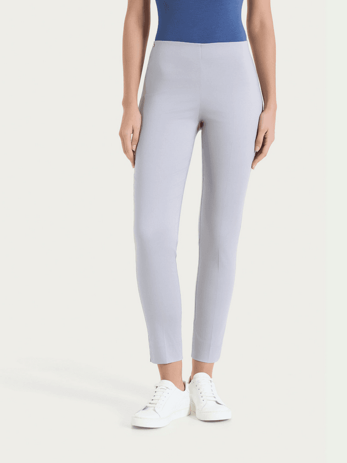 RAGNO pantalone capri donna argento