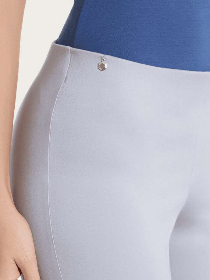 RAGNO pantalone capri donna argento - 3