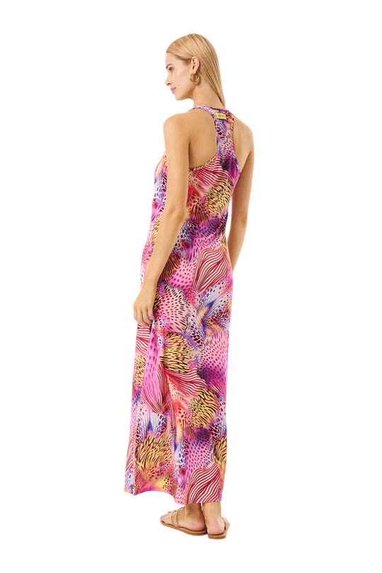 4GIVENESS abito donna pink butterfly - 2