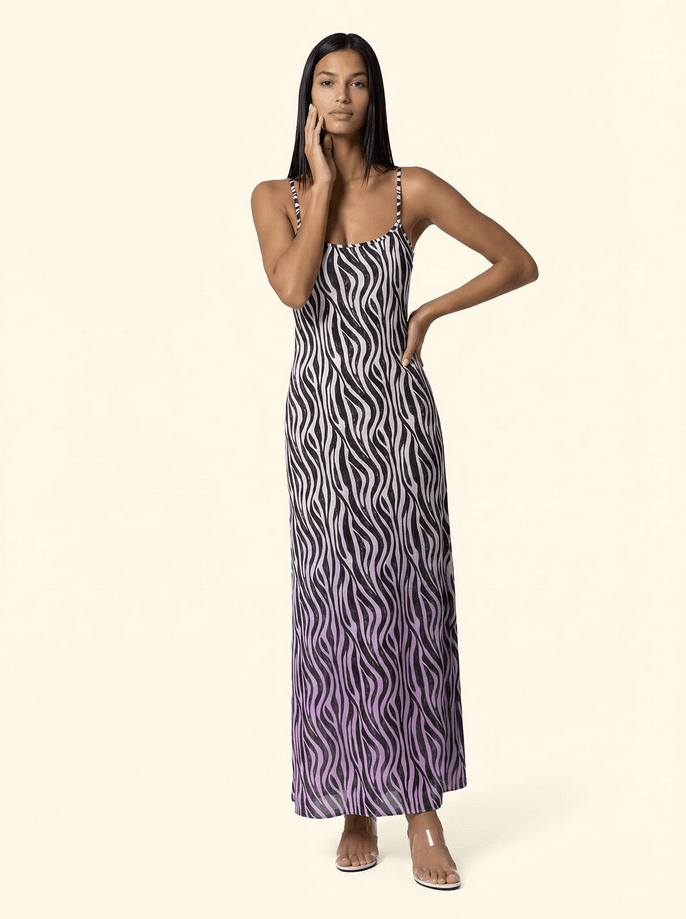 EFFEK vestito lungo donna fantasia - 2