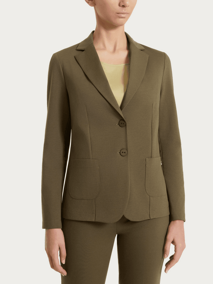 RAGNO giacca donna verde scuro