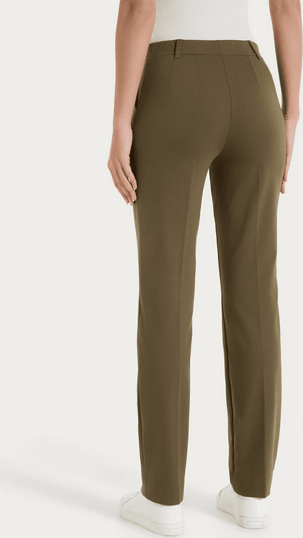 RAGNO pantalone dritto donna verde scuro - 2
