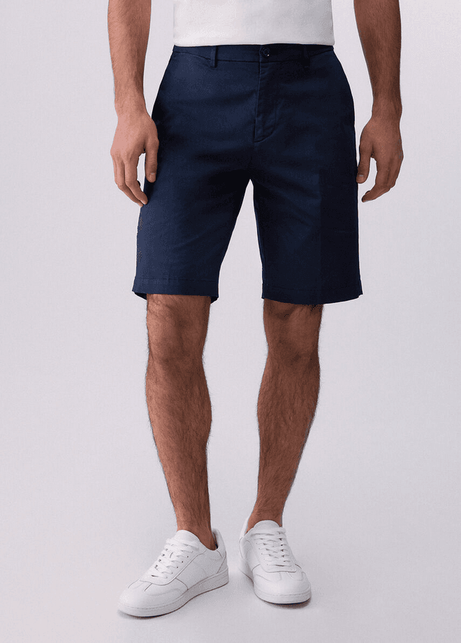 LIU JO bermuda slim fit uomo blu scuro - 2