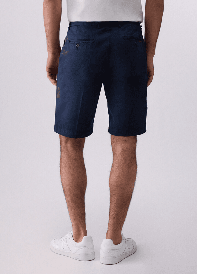 LIU JO bermuda slim fit uomo blu scuro - 3