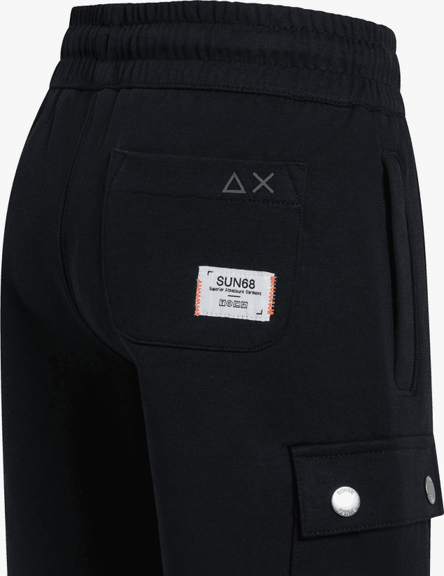 SUN68 bermuda cargo bambino nero - 2