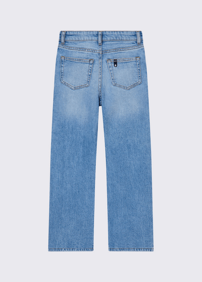 LIU JO KIDS jeans con strappi bambina denim blue - 3