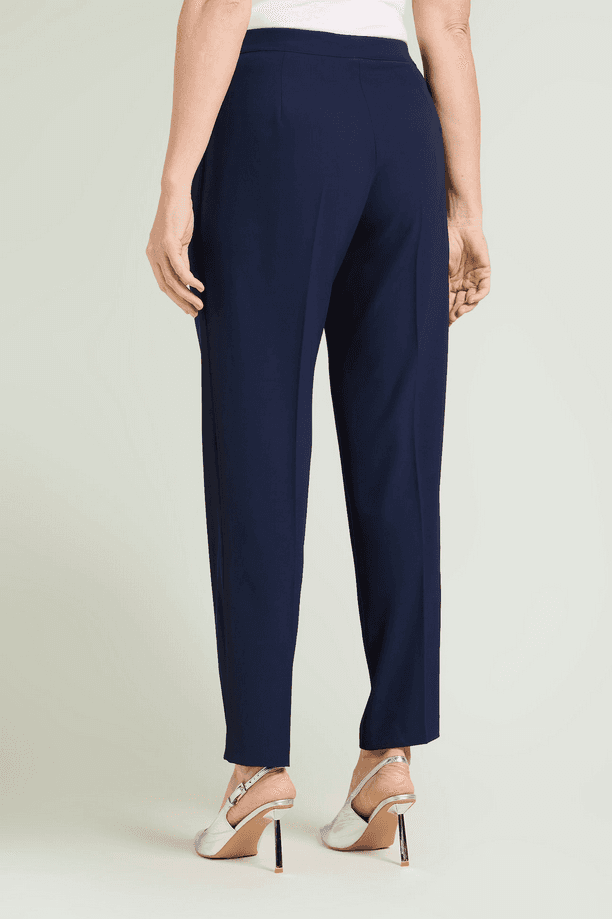 LUISA VIOLA pantalone a sigaretta donna blu - 3