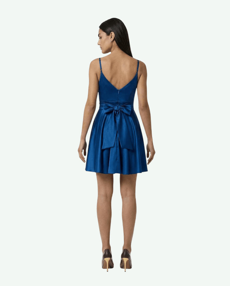 RINASCIMENTO abito donna blu elettrico - 3