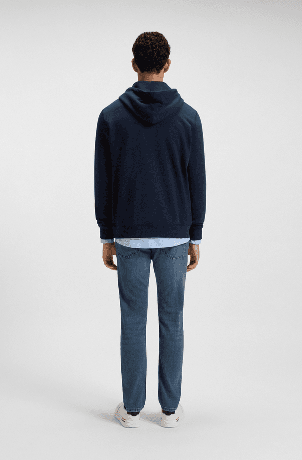 Hugo Boss jeans slim fit uomo blu medio - 4