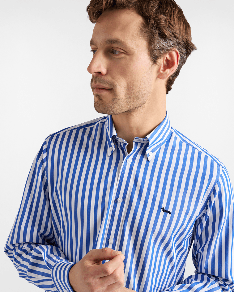 Harmont&amp;blaine camicia a righe uomo lapis - 2