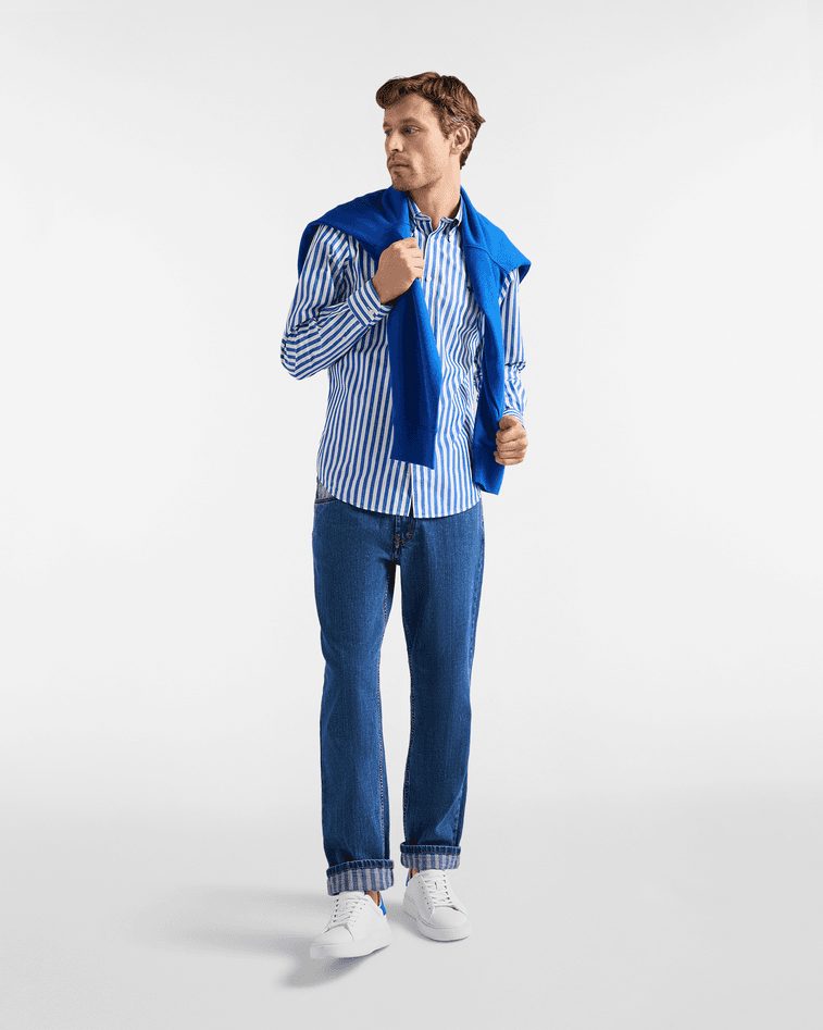 Harmont&amp;blaine camicia a righe uomo lapis - 3