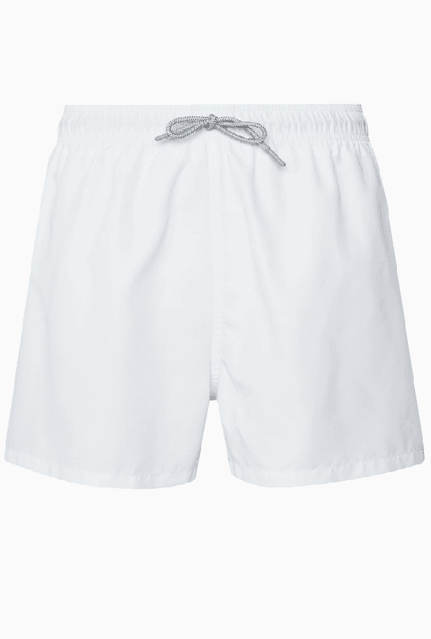 EA7 costume da bagno uomo bianco