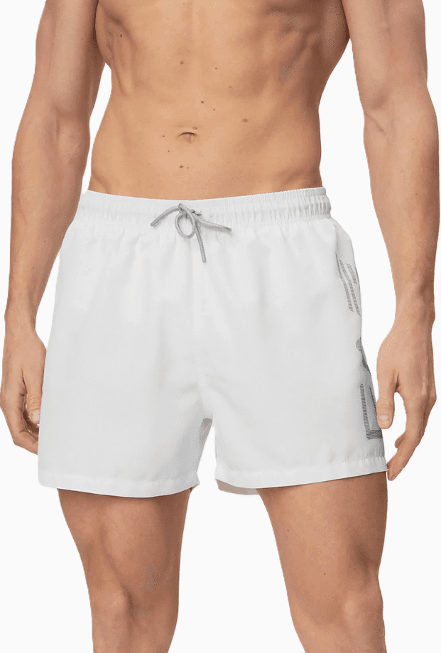 EA7 costume da bagno uomo bianco - 4