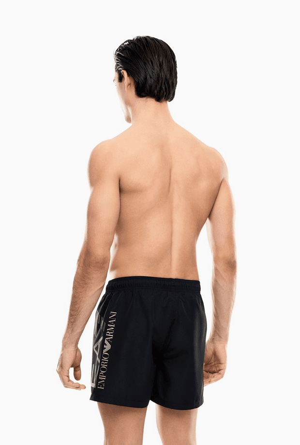 EA7 costume da bagno uomo nero - 3